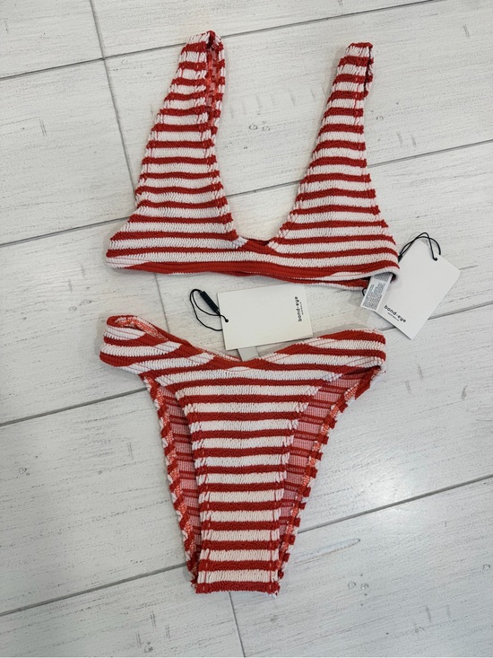 bond-eye Other - Bond-eye Swim Bikini Set Scout Bikini Top and Christy Brief Bottom NWT Ribbed OS